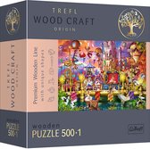 Trefl - Puzzles - "500+1 Wooden Puzzles" - Magical World