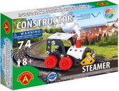 Alexander Toys Constructor - Steamer (Steam Engine) - 74pcs
