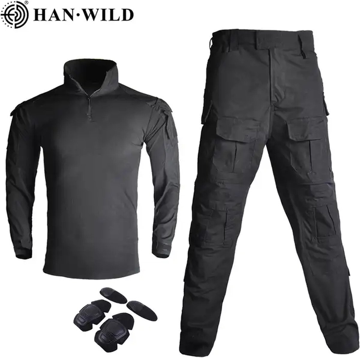 Hanwild Black G3 combat kleding Maat L