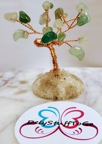 Mini Edelsteenboom Aventurijn groen