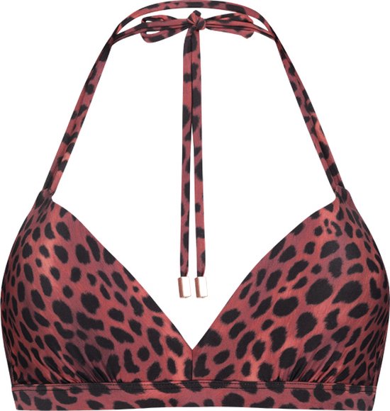 Leopard Lover halter bikinitop