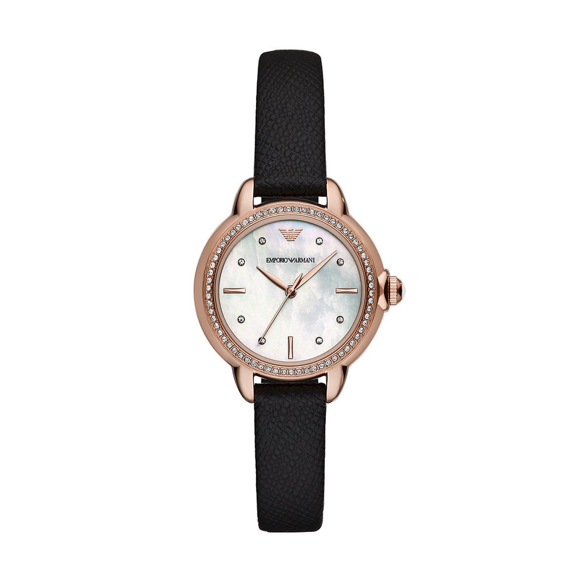 Emporio Armani AR11598 Vrouwen Horloge - Zwart