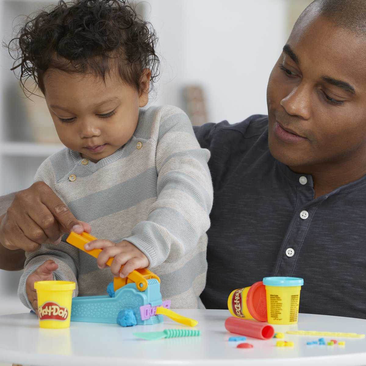 Play-Doh Fun Factory Start Set Speelset - Boetseerklei - Inclusief 3 Play-Doh potjes - Knutselen voor kinderen — afbeelding 6