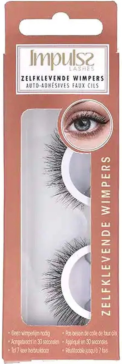 Impulss Wimpers Zelfklevende Wimpers - Wimperextensions - Lashes - Nep Wimpers - Natural Beauty