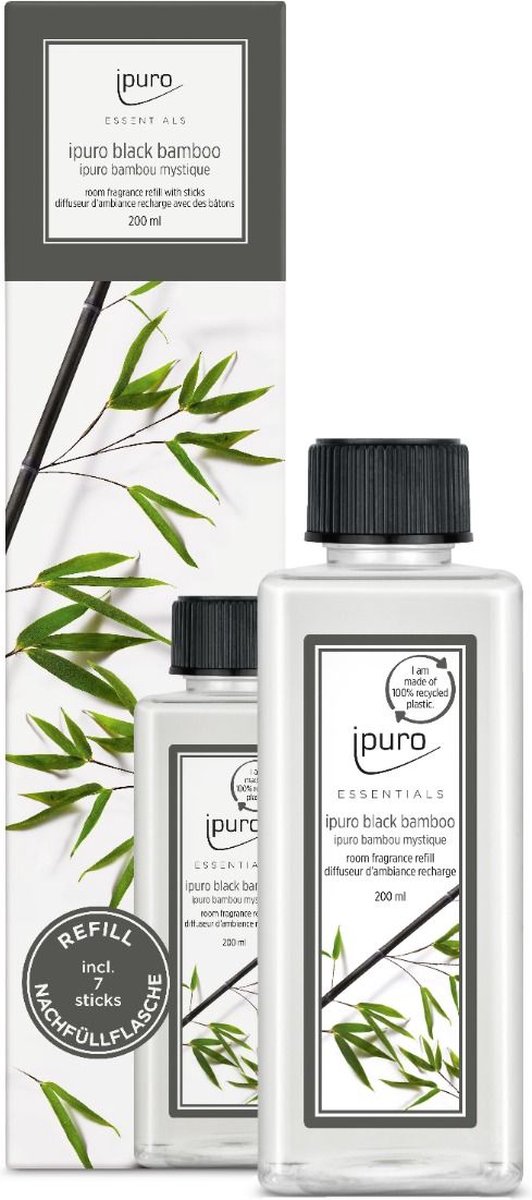 Recharge Diffuseur de Parfum Ipuro Bambou Noir 1000ml