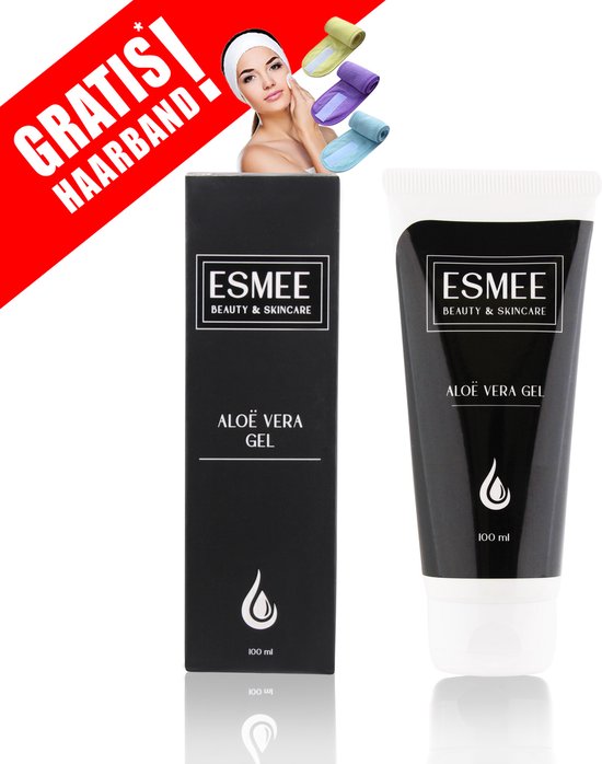 Official Esmee Aloë Vera Gel - 100ML-verbeterde huid-gezicht gel-verzorgende werking-huid verzorging-Aloe vera-Huidverzorging