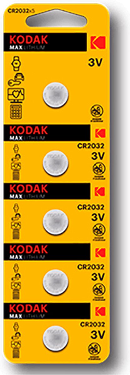 Kodak Wegwerpbatterij CR2032 Lithium