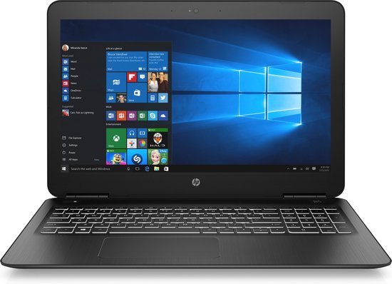 HP Pavilion 15-BC553ND - GeForce GTX 1050, 8 GB RAM, 512 GB SSD, 15.6 inch