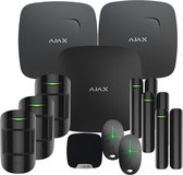 Ajax alarmsysteem kit met Fire protectie zwart