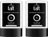 Taft Styling Power Gel Extreme Sterkte 5 - Extreme Freezing Hold - Voordeelverpakking 2x300ml