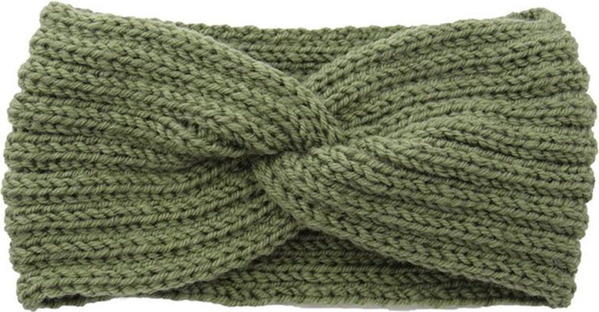 Haarband Winter - Lichtgroen