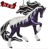 The Trail of Painted Ponies - Kerstboomhanger paard - Frosted Black Magic