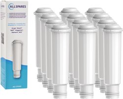 AllSpares Waterfilter (12 St.) geschikt voor Krups Espressomachines F088 en Bosch Siemens TCZ6003 TZ60003