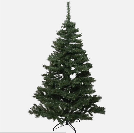 Kunstkerstboom 180 cm -700 takken-2 kleurig-pvc