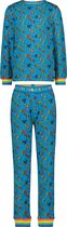 4PRESIDENT De Zoete Zusjes Pyjama Joy Tiger Blauw maat 128