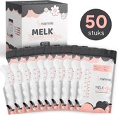 Mammie Moedermelk Bewaarzakjes met Schenktuit - Extra Groot - 300 ML - 50 stuks - Borstvoeding Bewaarzakje - BPA vrij