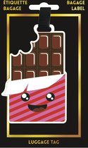 Bagagelabel Chocolade