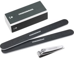 Tweezerman Manicure Kit – Complete Nagelverzorgingsset Met Nail Clipper, 2 Professionele Nagelvijlen En Color-Coded Nail Buffer – Scherpe RVS Snijbladen En Precisie Nagelvijlen – Voor Perfect Verzorgde Nagels Thuis