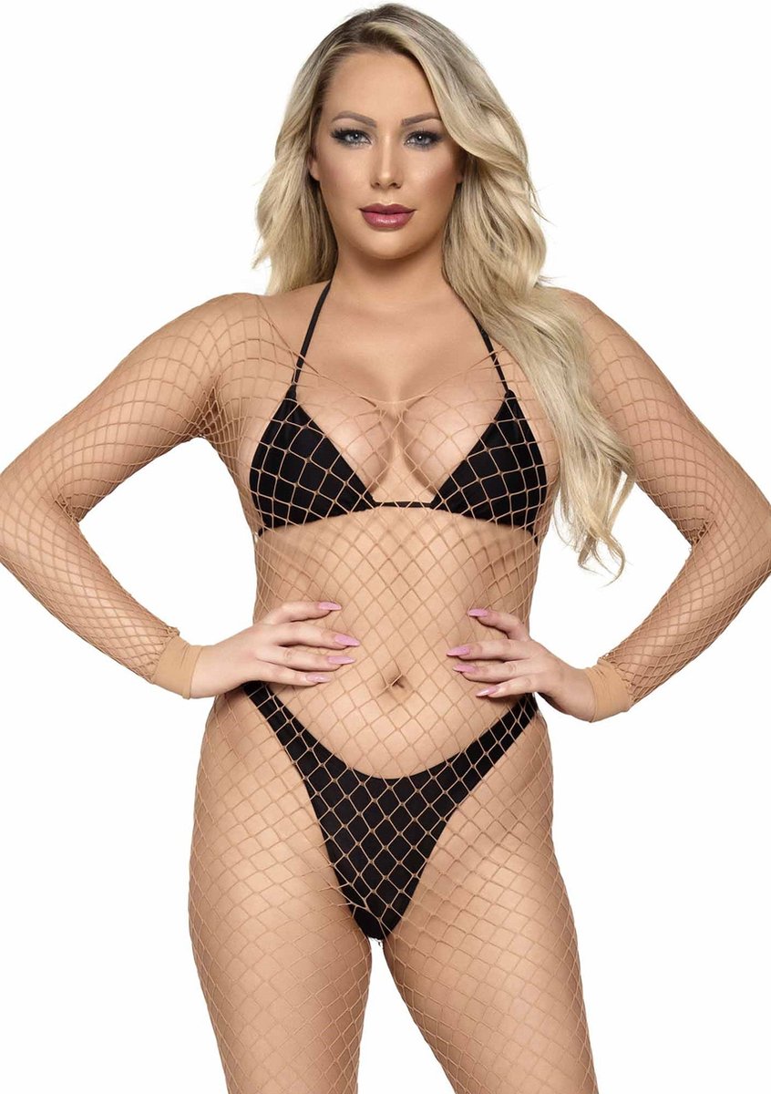 Long Sleeves Bodystocking