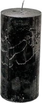 Branded By - Kaarsen 'Pillar' (Ø7cm x 15cm) - Black (set van 6)