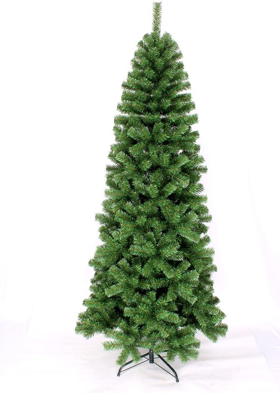 Premfy Smalle Kunstkerstboom 180 cm Inclusief Versiering met 550