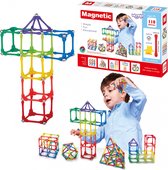WOOPIE Magnetische Bouwblokken- Magnetisch speelgoed - 110 stuks