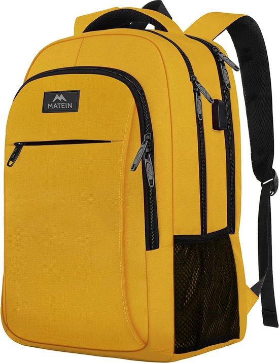 FANDARE Laptoprugzak 15,6 Inch - Waterdicht Met USB, Business & Casual
