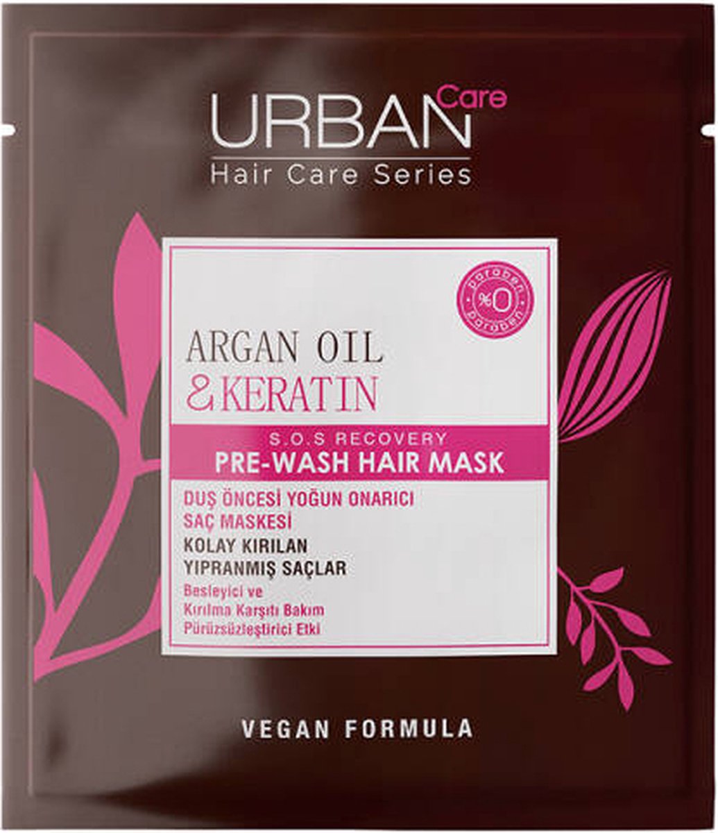 URBAN CARE Argan Oil & Keratin Pre-Hairmask 50ML