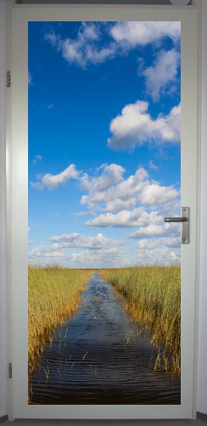 Deurposter 'Everglades' - deursticker 92x212 cm