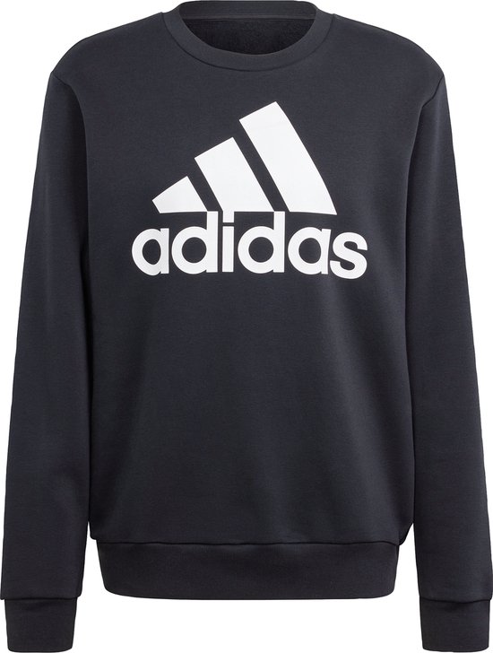Adidas Sportswear Essentials Fleece Big Logo Sweatshirt - Heren - Zwart