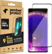 Pantser Protect™ Glass Screenprotector Geschikt voor OPPO Find X5 - Case Friendly - Premium Curved Pantserglas - Glazen Screen Protector