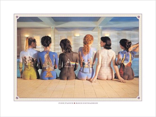 Pyramid Poster - Pink Floyd Back Catalogue - 60 X 80 Cm - Multicolor