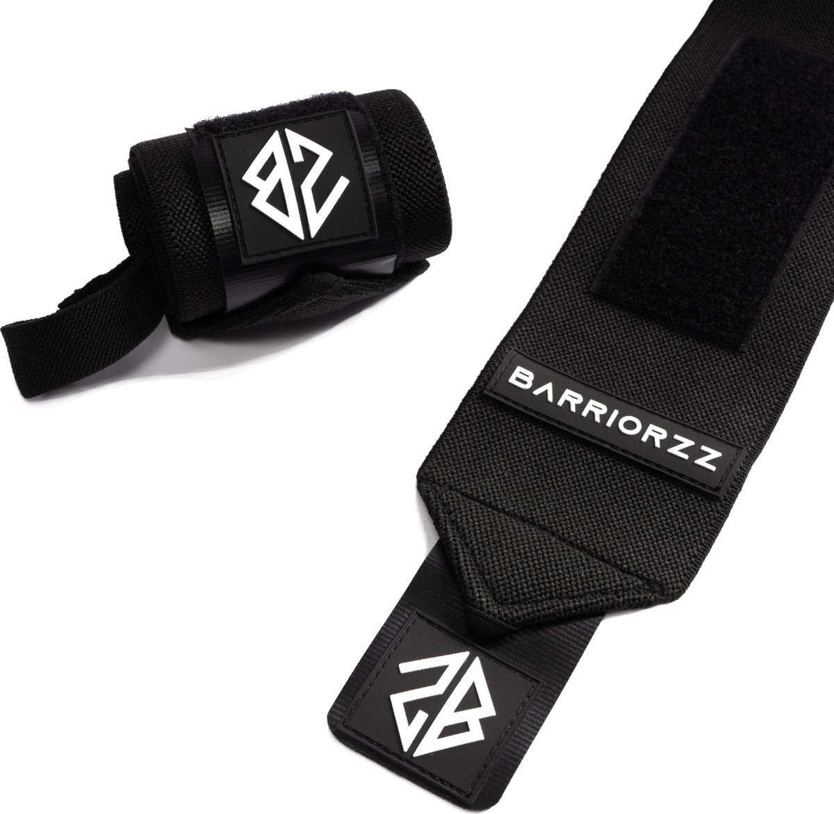 BARRIORZZ Wrist Wrap - Calisthenics, Fitness & Crossfit - Gym Straps - Zwart
