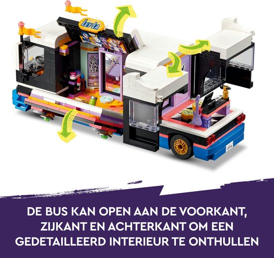 LEGO Friends Toerbus van popster - 42619