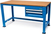 Huvema - Werktafel 150 x 70 cm met MDF werkblad en 2 laden - BL 2D 1500x700x850 WB