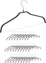 kledinghangers set - antislip - klerenhangers - rubber coating - kleerhangers