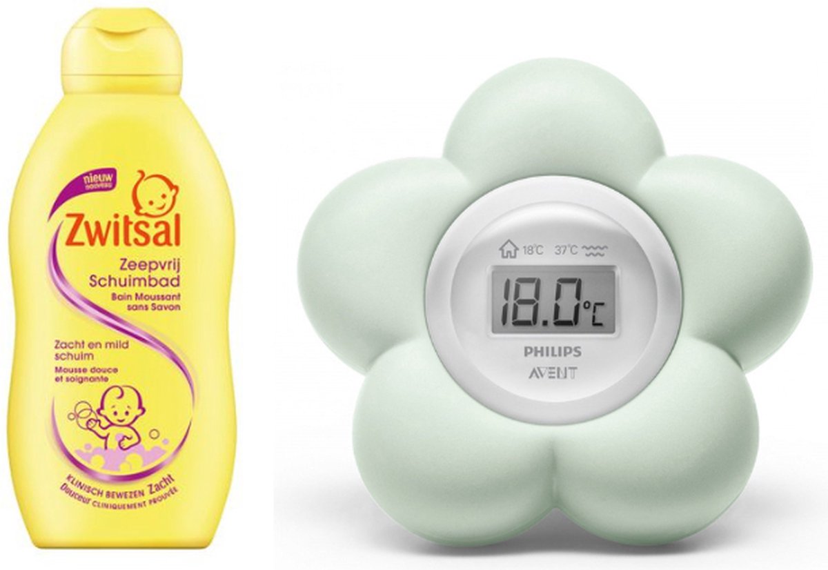 Avent Cadeauset Baby Thermometer & Zwitsal