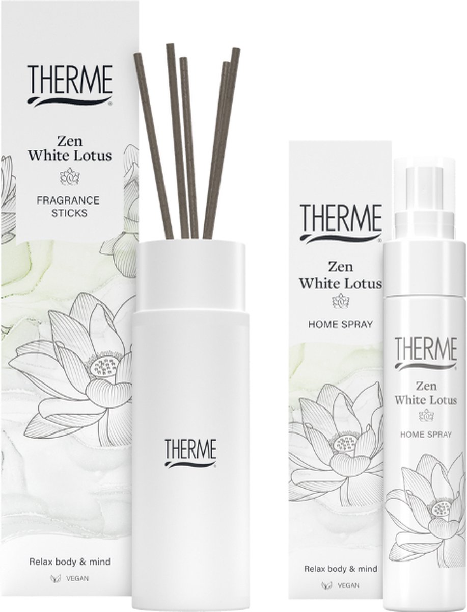 Goedkoopste Therme Cadeauset Zen White Lotus Home