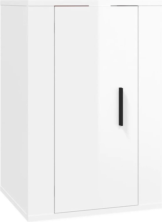 vidaXL Tv-wandmeubel 40x34,5x40 cm betongrijs