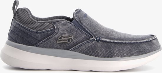 Chaussures à enfiler Homme Skechers Delson 2.0 - Blauw - Taille 44