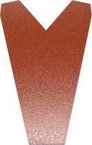 Wovar Vanne faîtière Plaque de tuile Rouge | Par pièce
