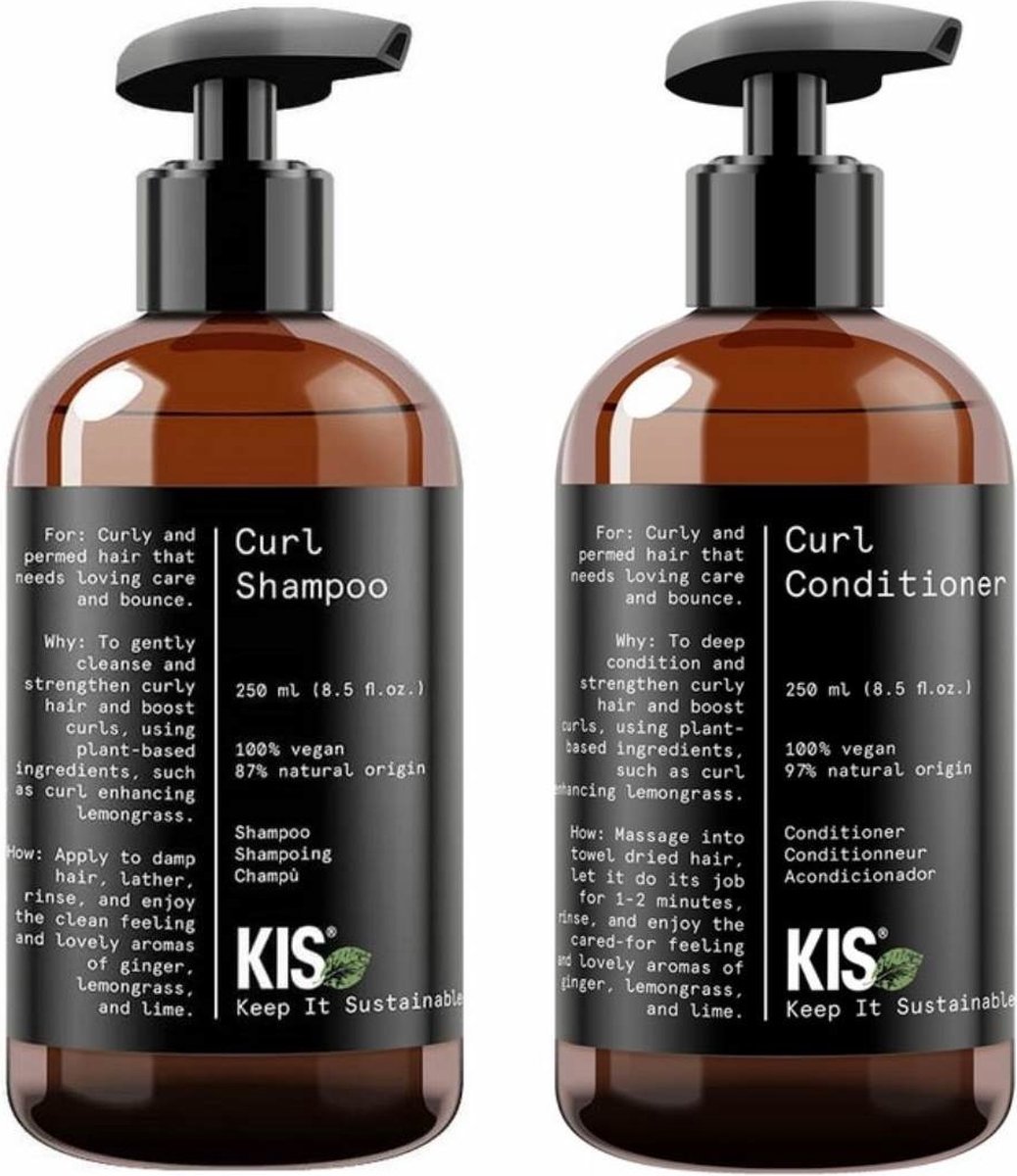 KIS - Green Curls Set - 2x250ml