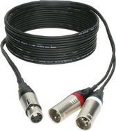 Klotz SMY414K-015 Stereo Microfoon Y-kabel 1,5 m - Audio kabel