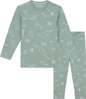Prénatal peuter pyjama onderwater rib - Jongens - Midgreen - Maat 98