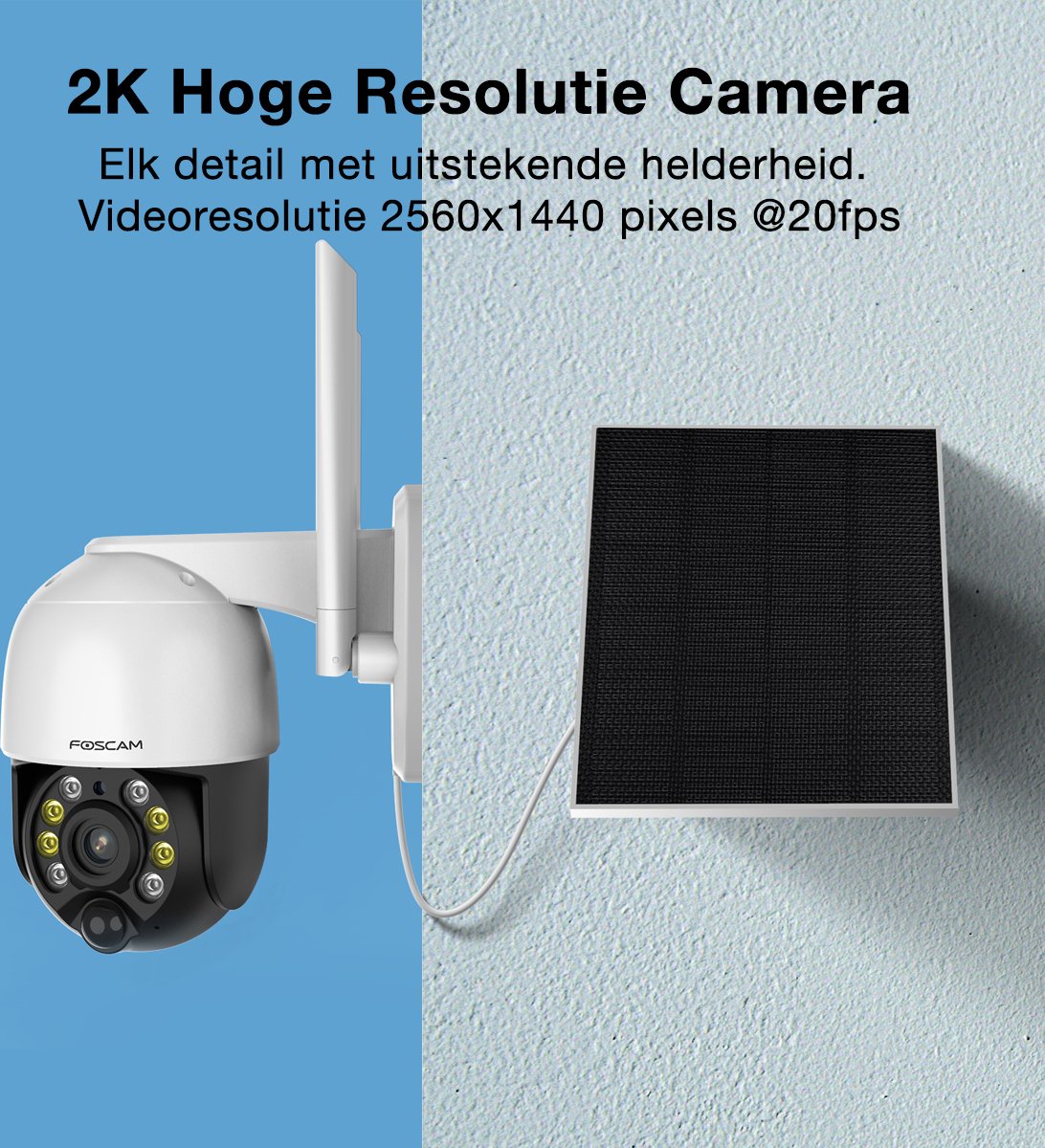 Foscam B4 Draadloze IP Camera met Nachtzicht - afbeelding 2