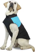 Hondenjas voor middle/grote honden, hondenjassen Waterdichte warme jas voor middelgrote, Warmjas gewatteerd puppyvest Dierenkleding voor koud weer M/L