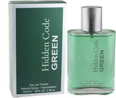 Parfum-Heren-fris-Hidden code green-Eau de Toillete-100 ml-cadeau