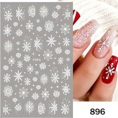 Winter nagelstickers / Kerstnagels / Sneeuwvlokjes / Nailart / Hippe nagels