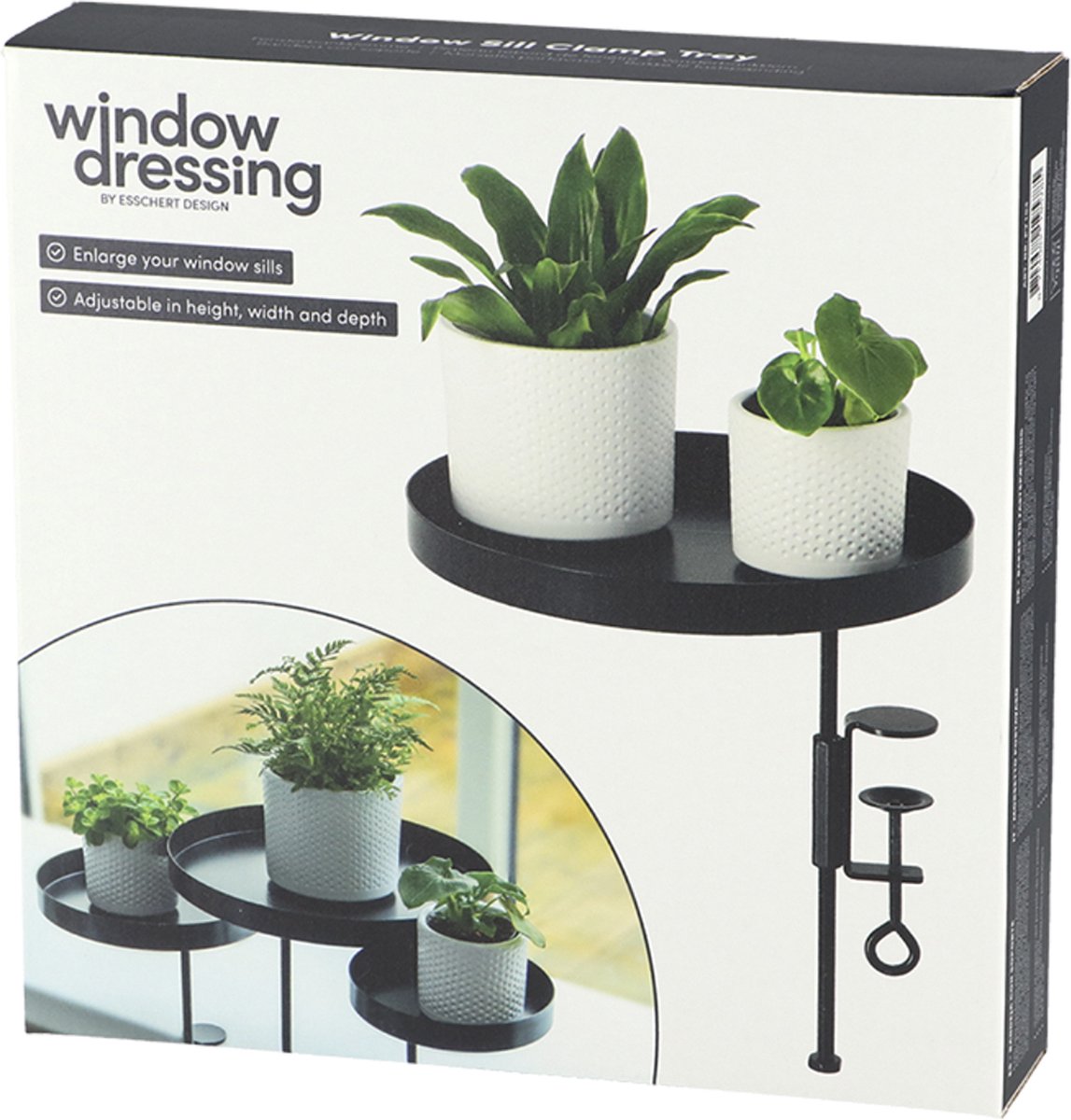 Esschert Design Ronde vensterbankklem M