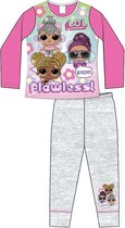 L.O.L. Surprise! pyjama - grijs met roze - LOL Surprise pyama - maat 110/116